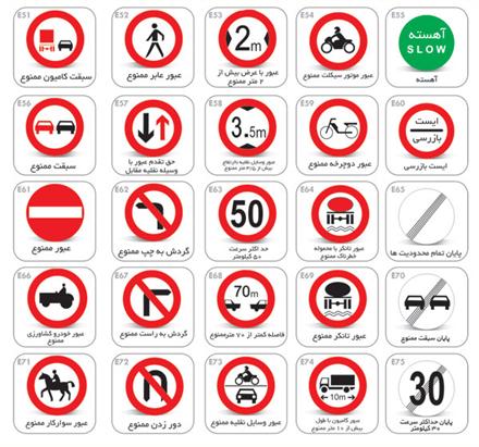 تابلوهای بازدارنده